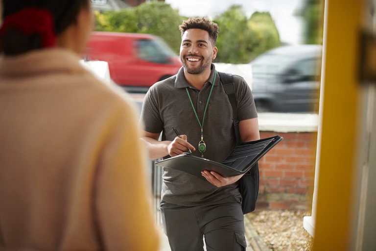 housing officer visit